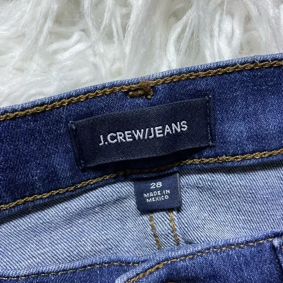 J Crew Raw Hem Billie Demi Boot Crop Jeans - Picture 3 of 6